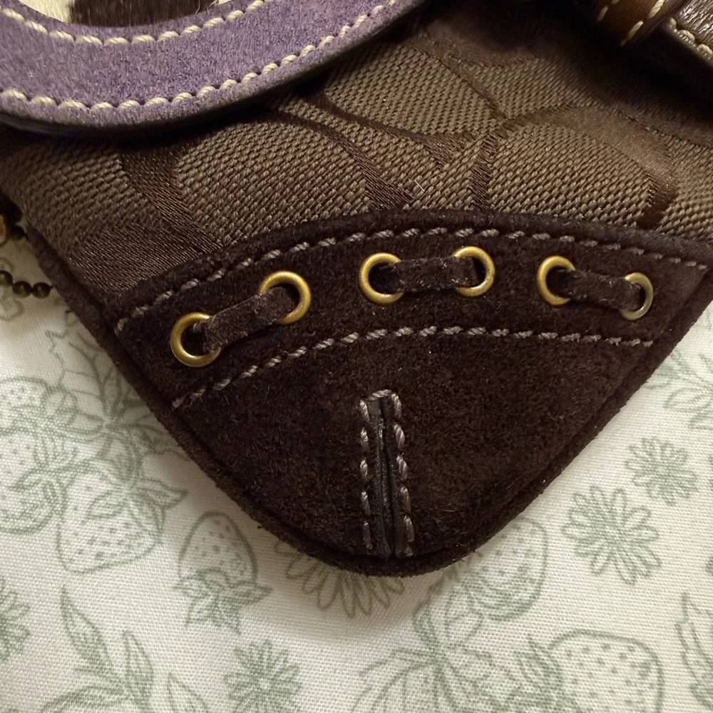 Coach Soho Leopard Wristlet